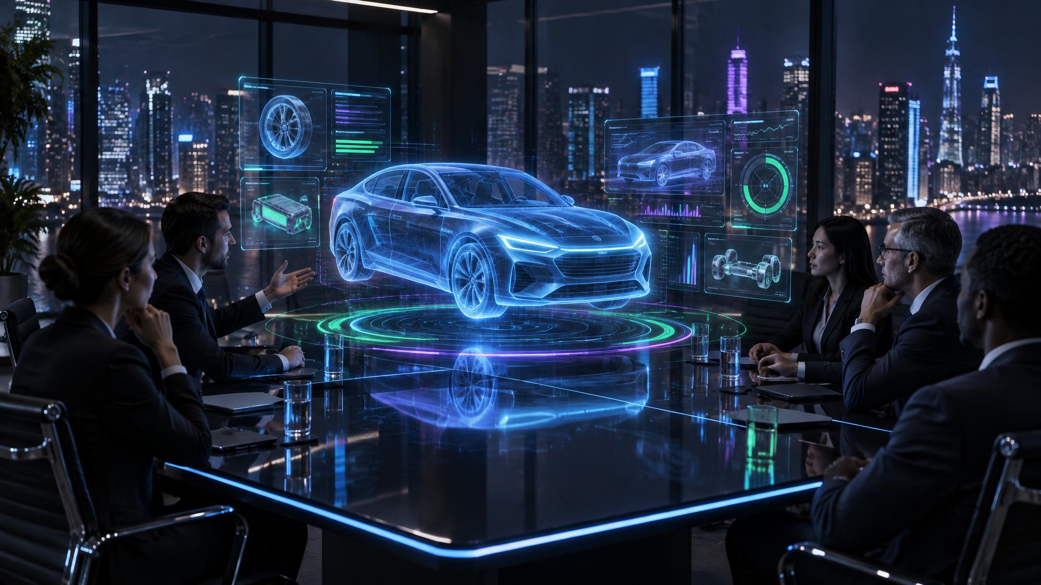 Holographic technology licensing discussion