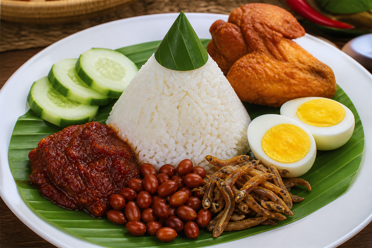 Malaysian Nasi Lemak