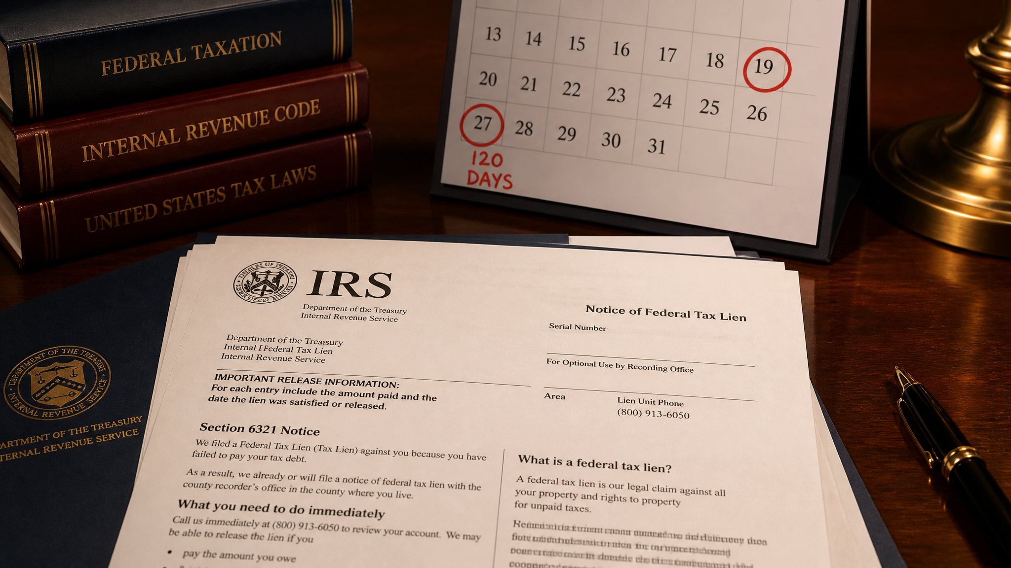 IRS Liens and Tax Deed Sales: Understanding the 120-Day Redemption Rule