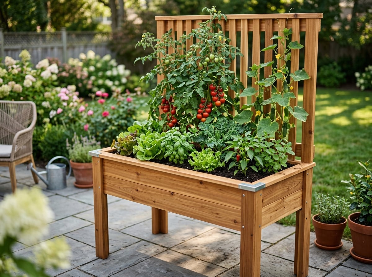 Elevated Stand + Trellis