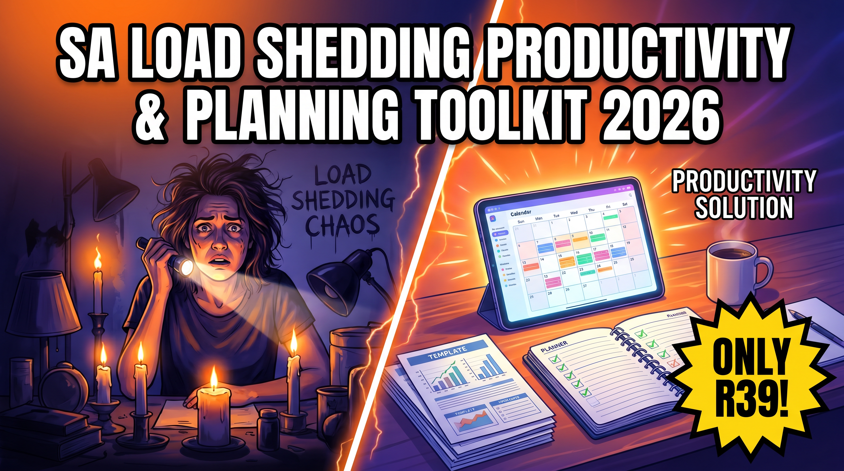 SA Load Shedding Productivity & Planning Toolkit 2026
