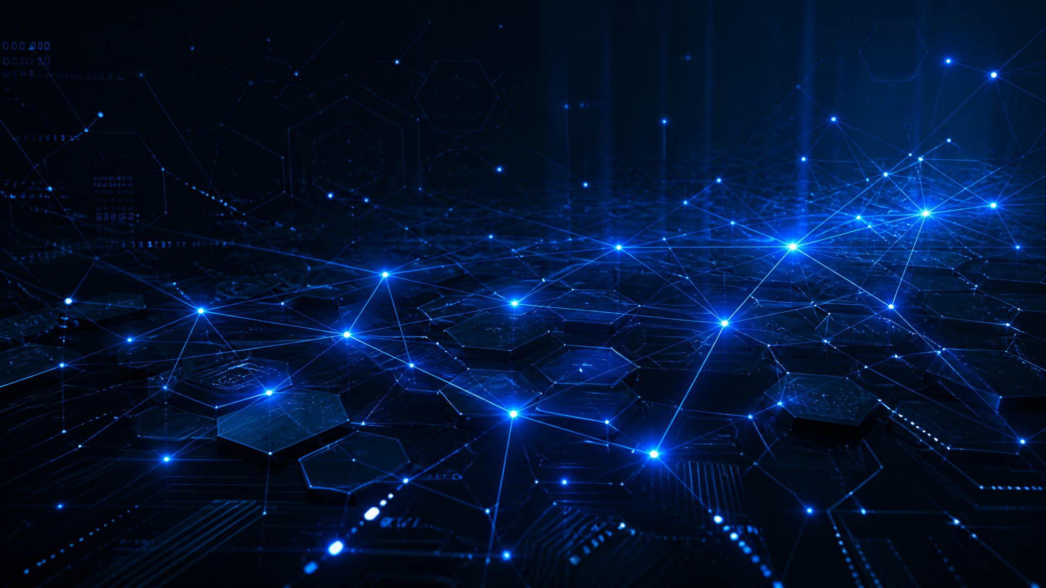 Digital network background