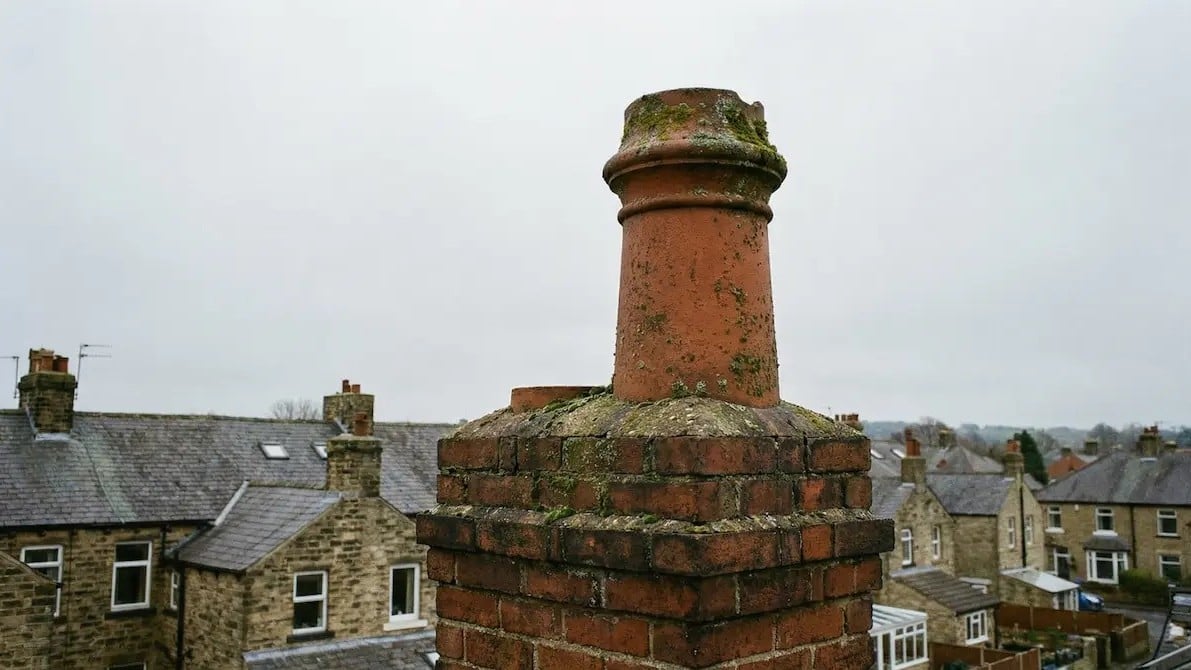 Chimney repointing work in Shaw