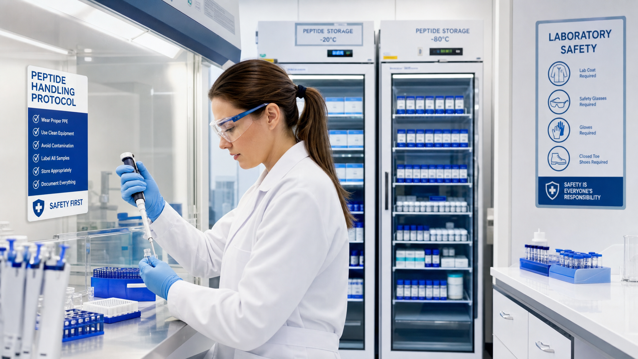 Peptide Research Safety: Best Practices for Laboratory Handling