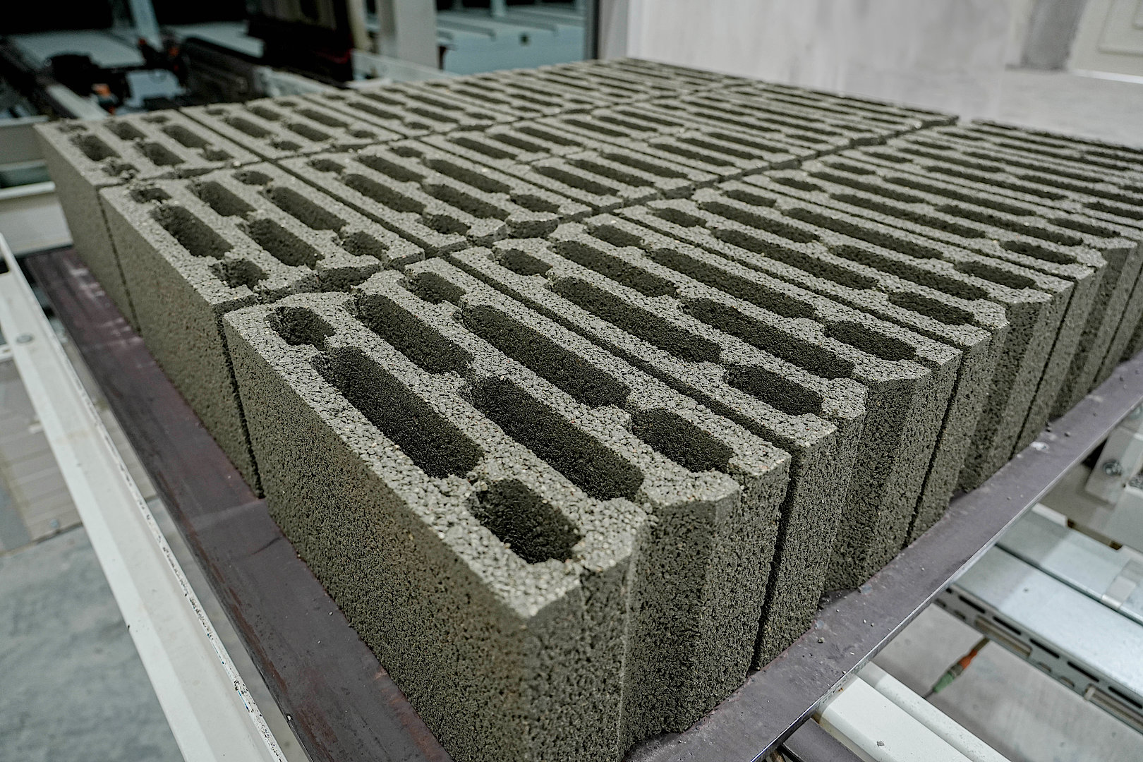 Blocos CONCREVIAS empilhados