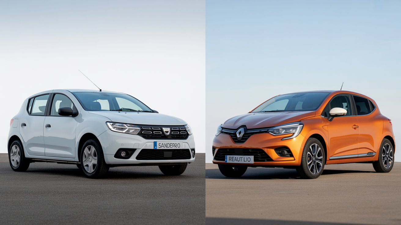 Dacia Sandero vs Renault Clio: La Batalla de los Campeones Económicos
