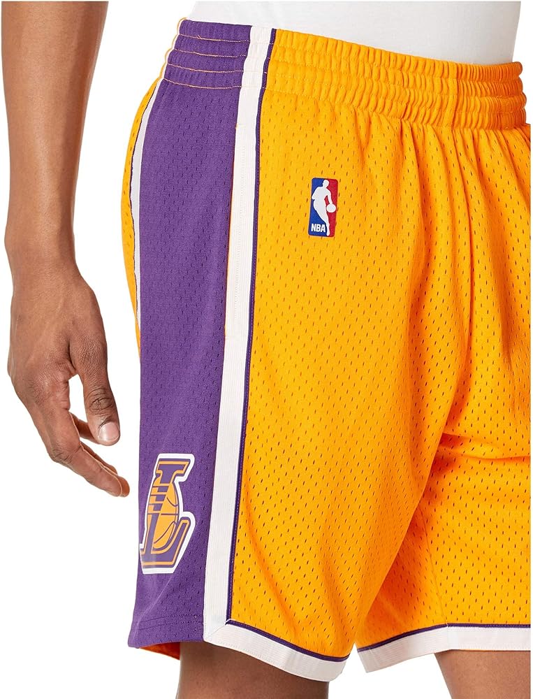 LA Lakers Swingman Shorts Gold