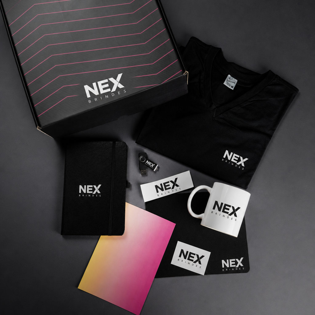 Kit Onboarding Premium Nex Brindes - kit corporativo premium personalizado