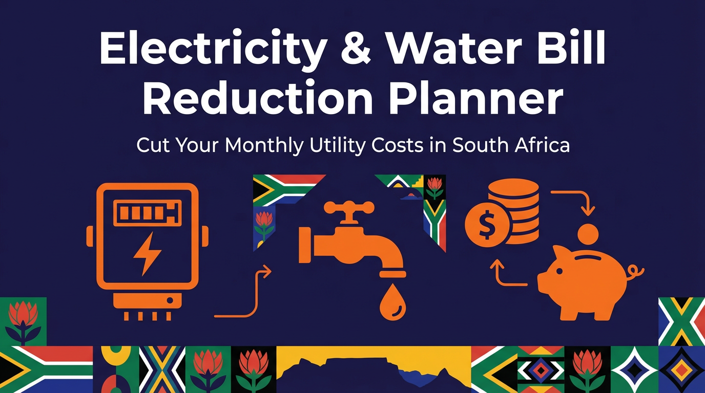 Electricity & Water Bill Reduction Planner