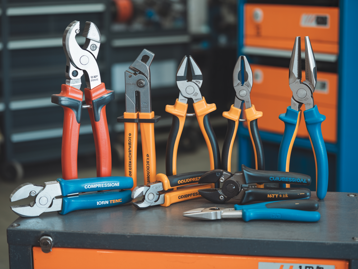 Ferramentas de Compressão e Corte