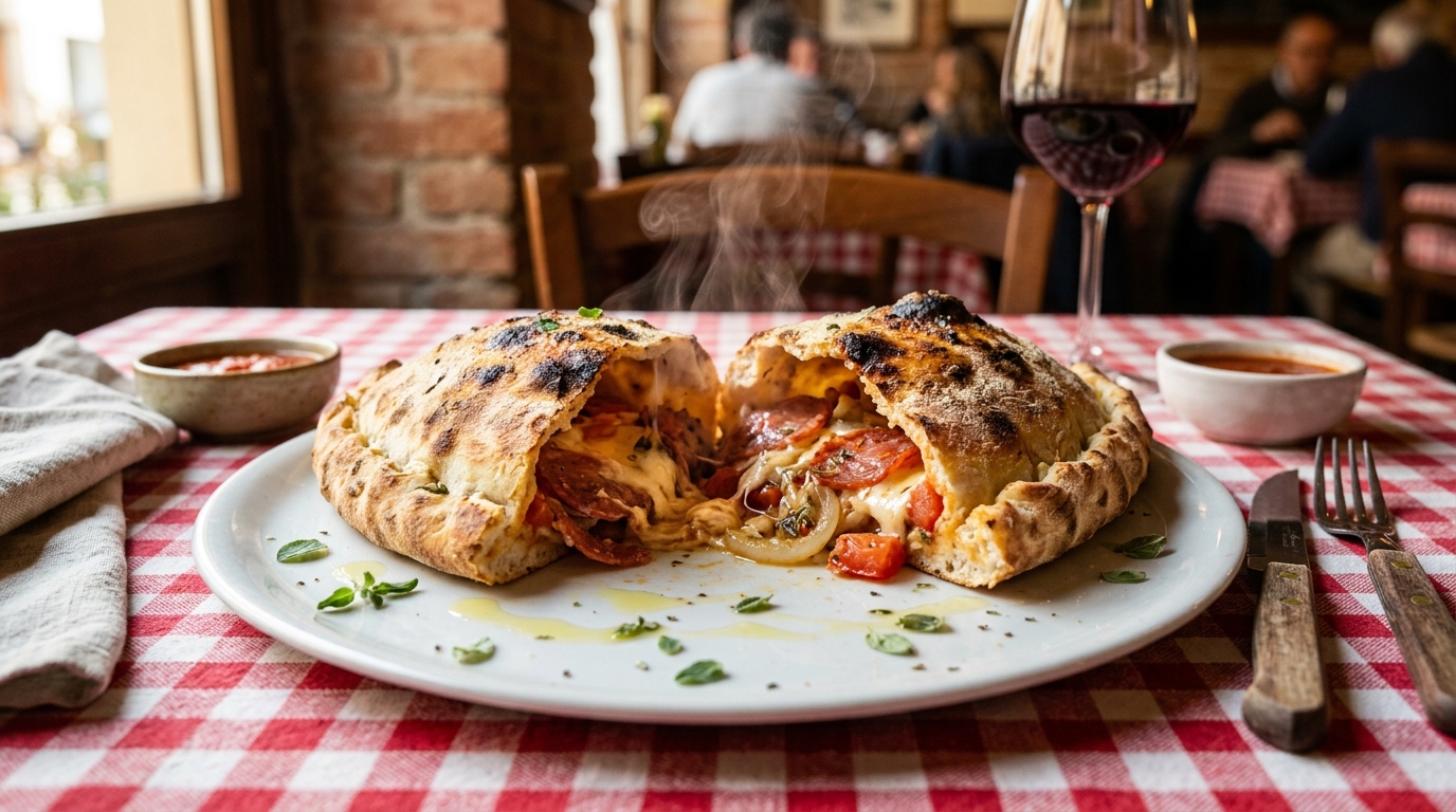 Calzone 'Vulkano'