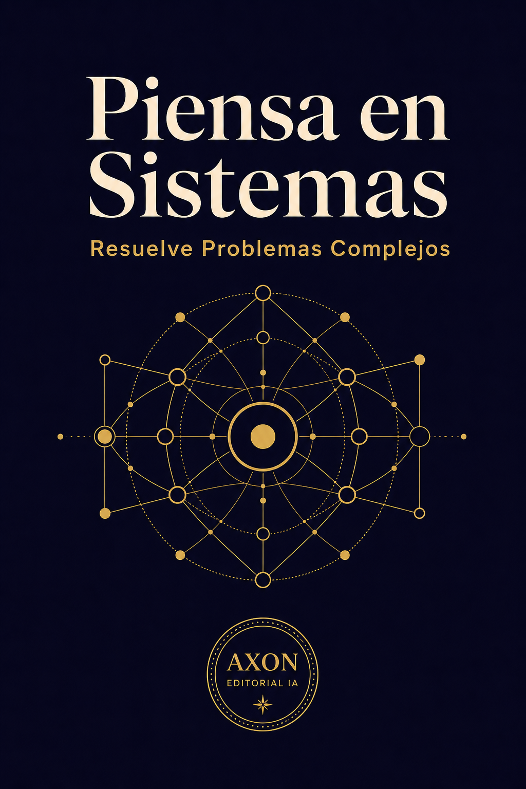 Portada de Piensa en Sistemas: Resuelve Problemas Complejos
