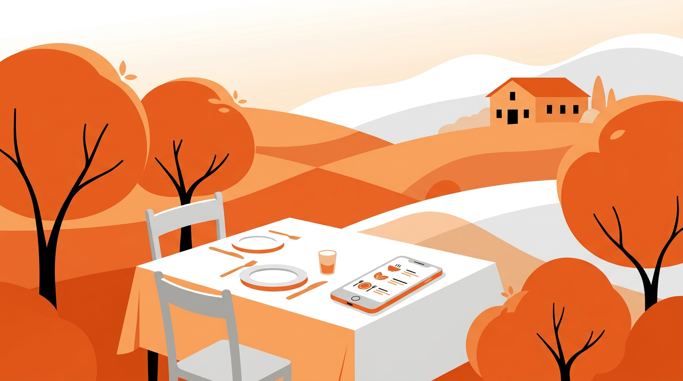 Menu digitale per agriturismo: cosa cambia davvero