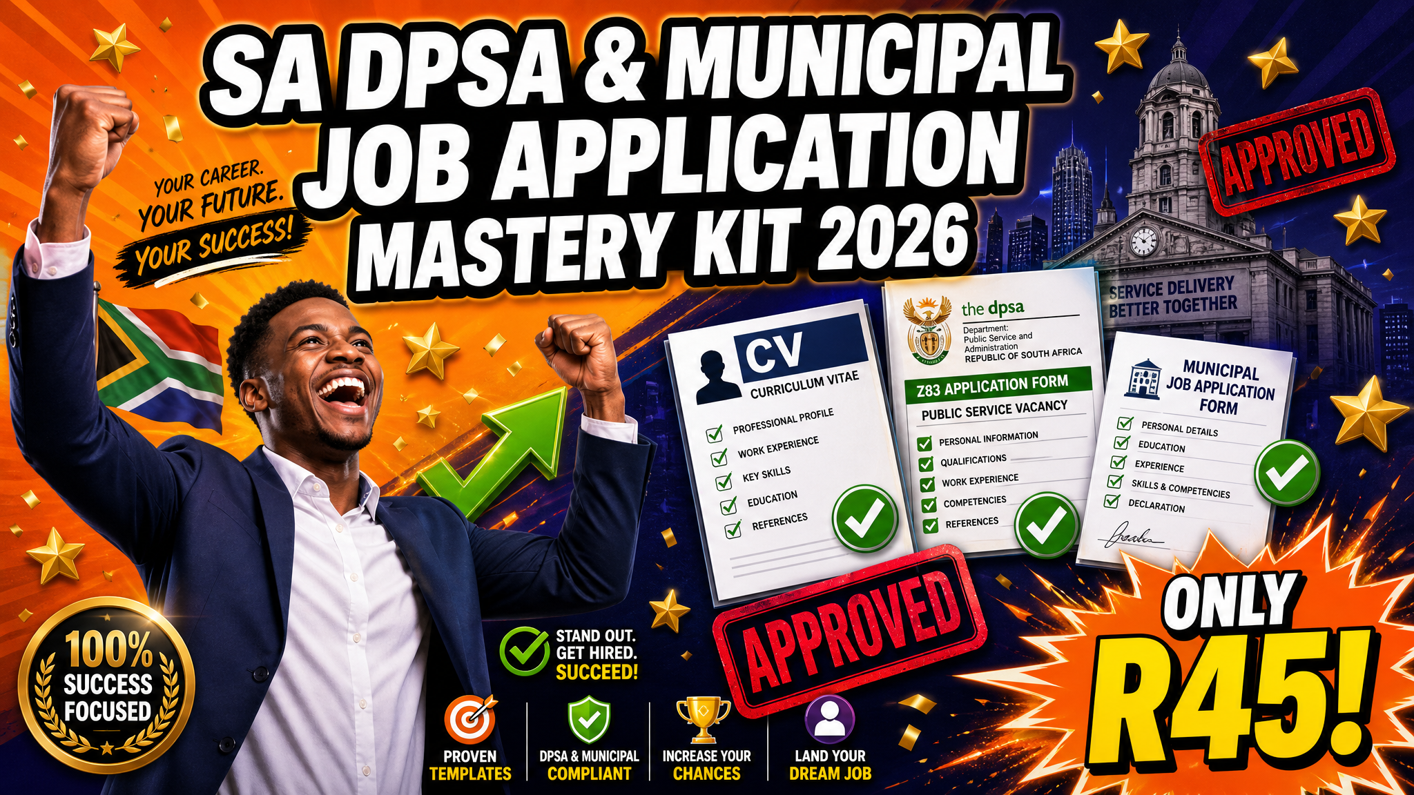 SA DPSA & Municipal Job Application Mastery Kit 2026