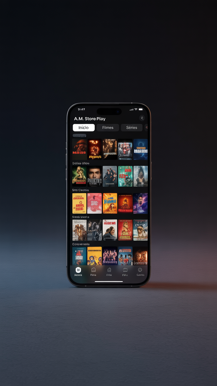 A.M Store Play no celular