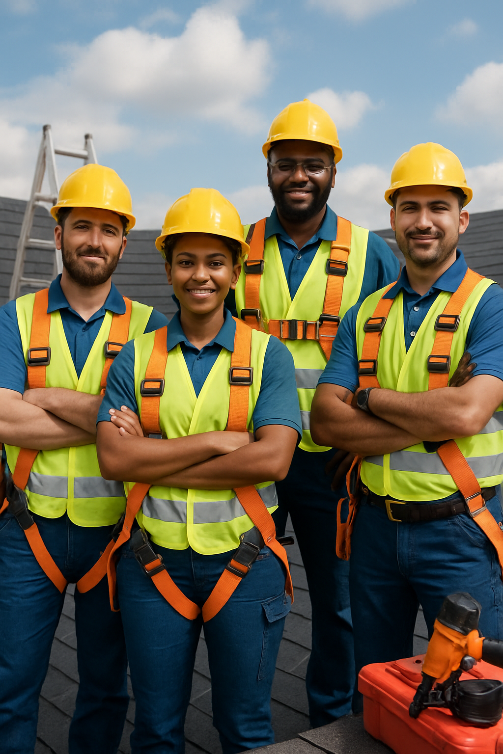 Professional Maroofing team