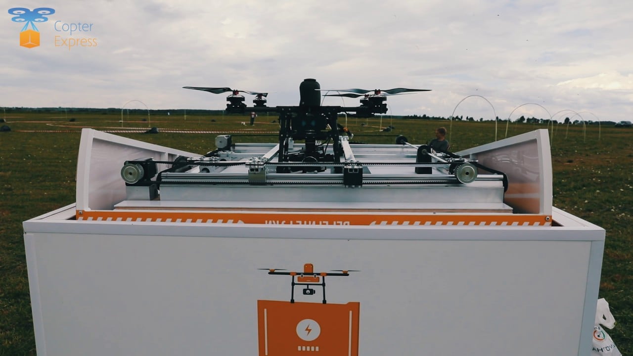 Advanced AI drone with autonomous docking station
