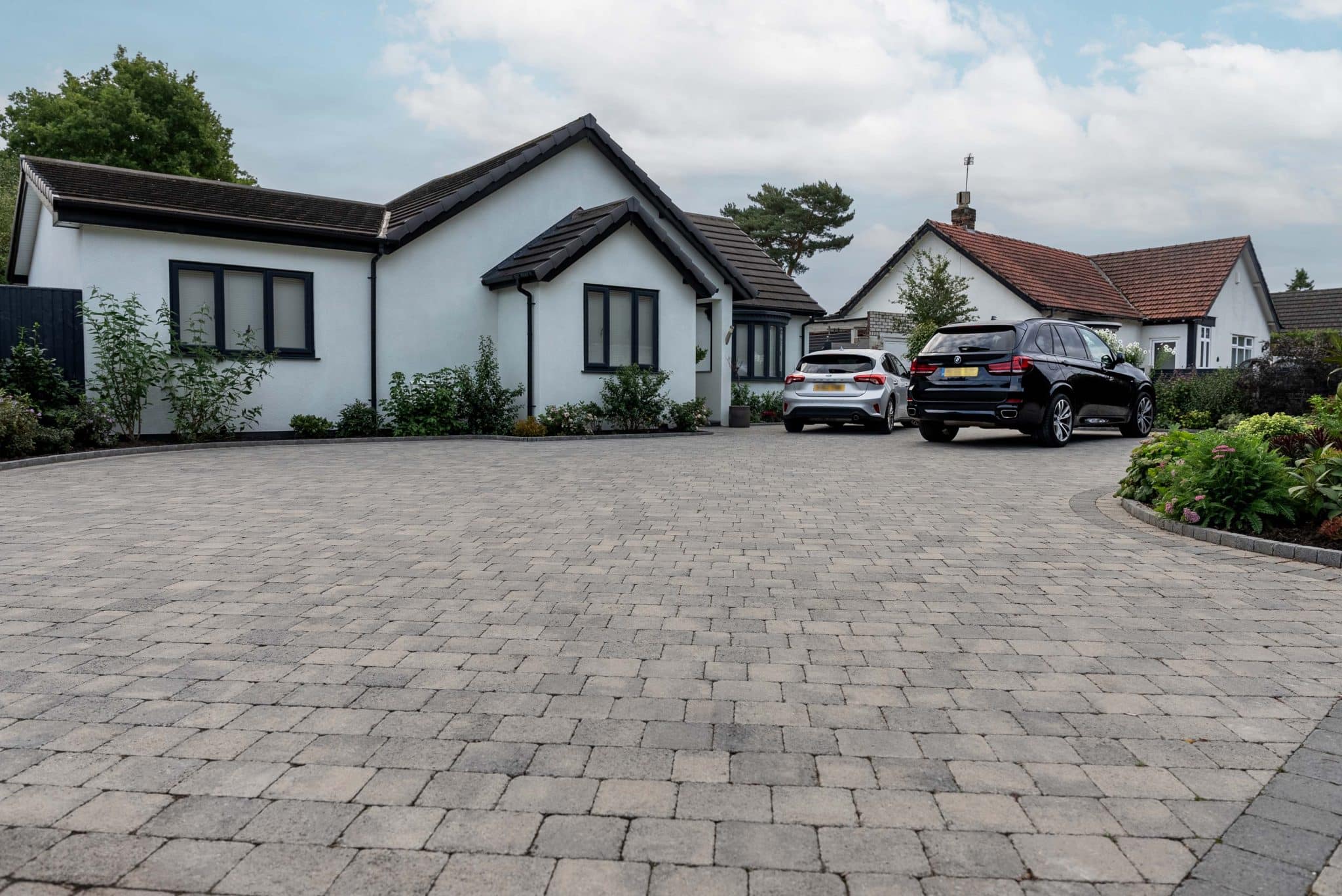 Block paving driveway – Prestwich