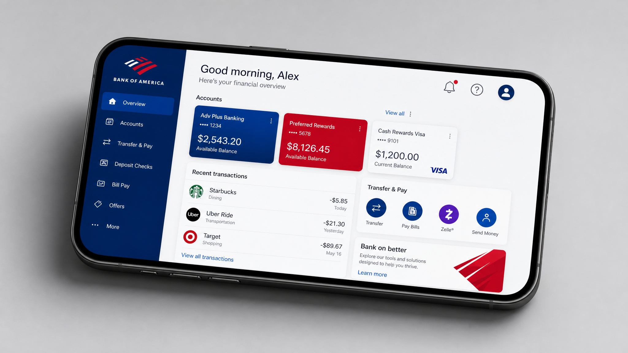 Bank of America Online Banking