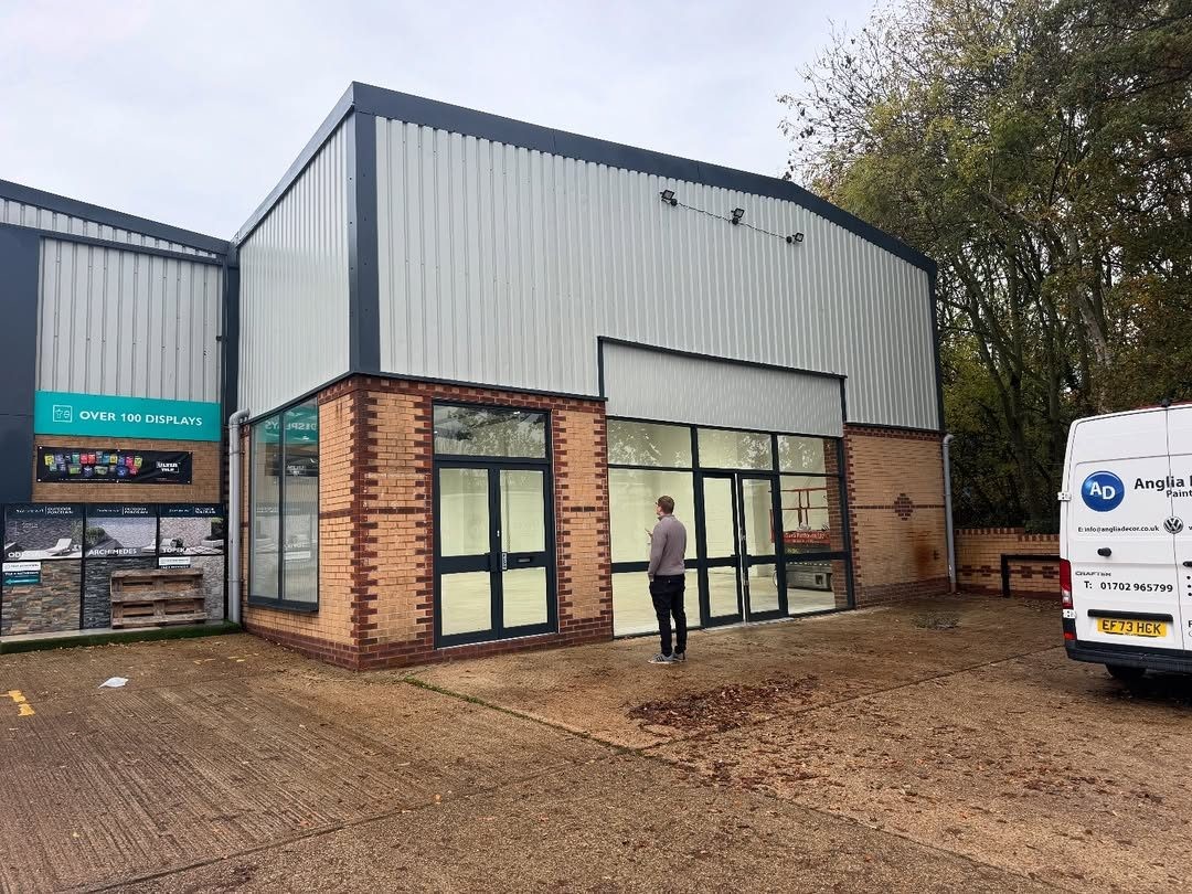 Commercial premises painting, weekend project