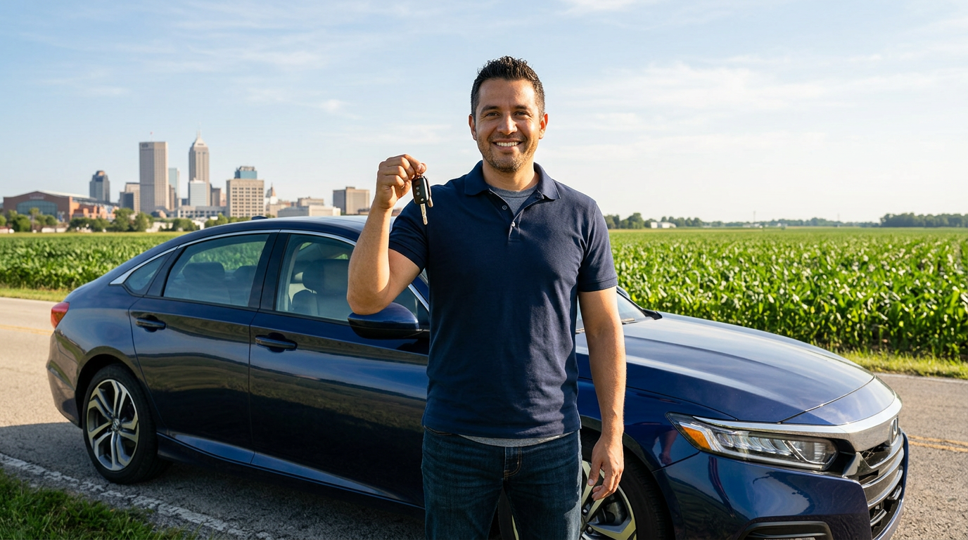 Requisitos de seguro de auto en Indiana 2026: cobertura mínima, multas y cómo ahorrar