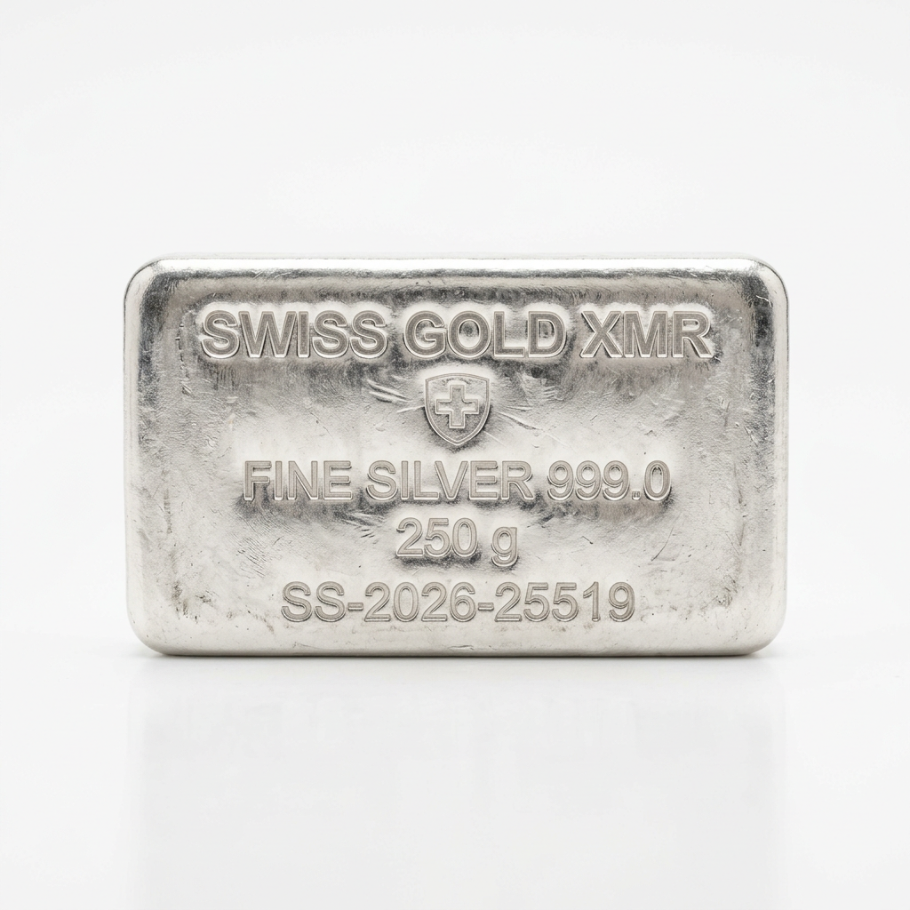250g Silver Bar Argor-Heraeus