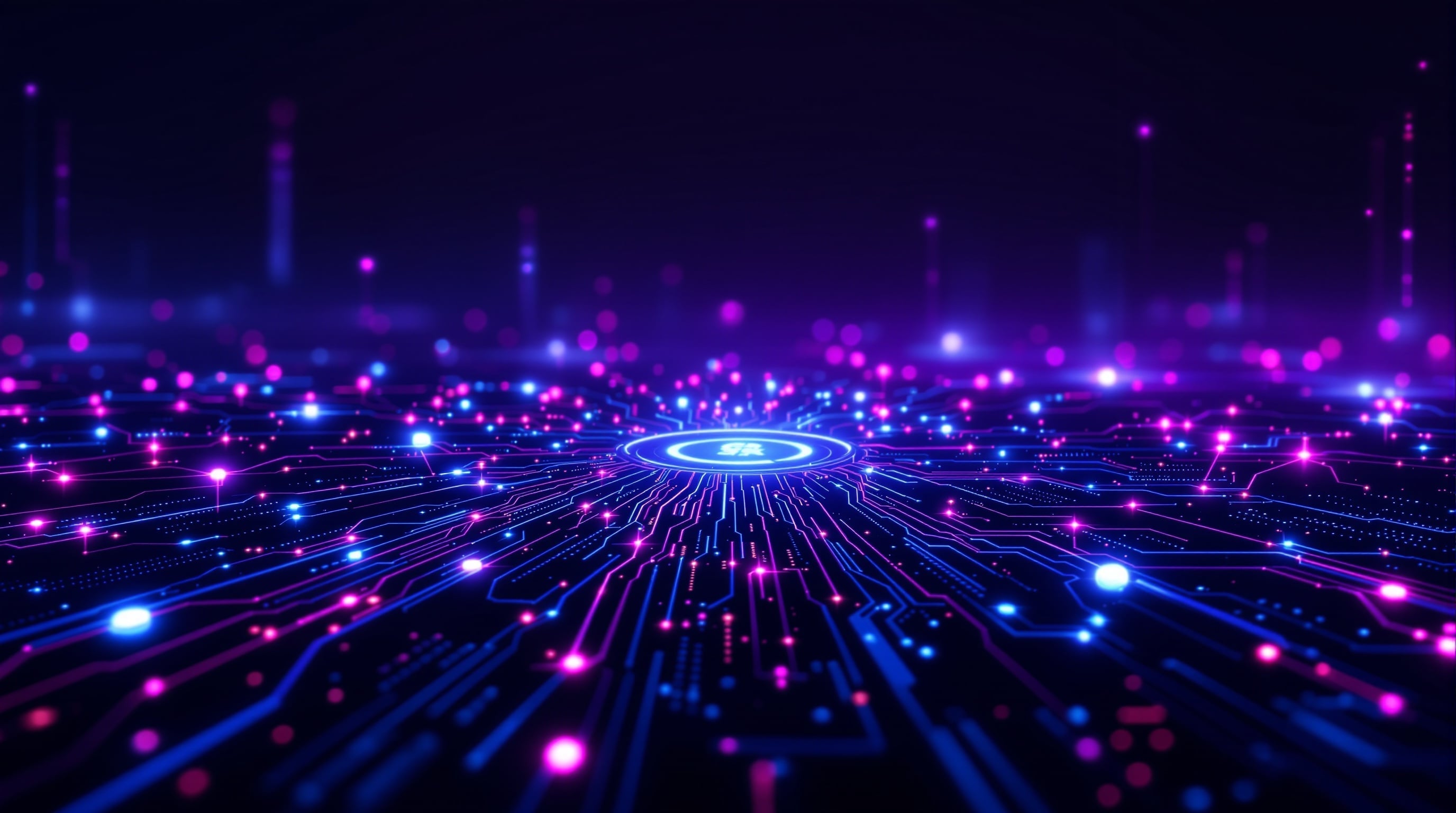 Cybersecurity digital network visualization