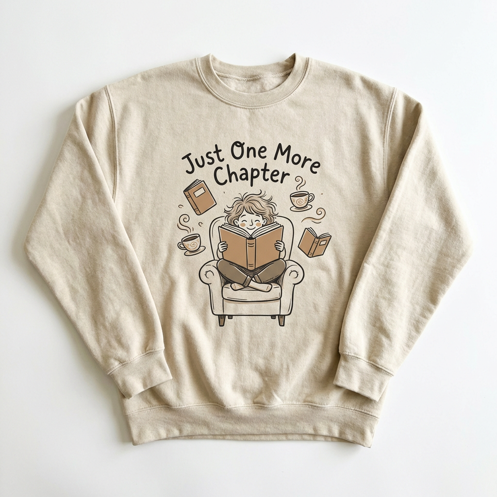 Funny Book Reader Sweatshirt
