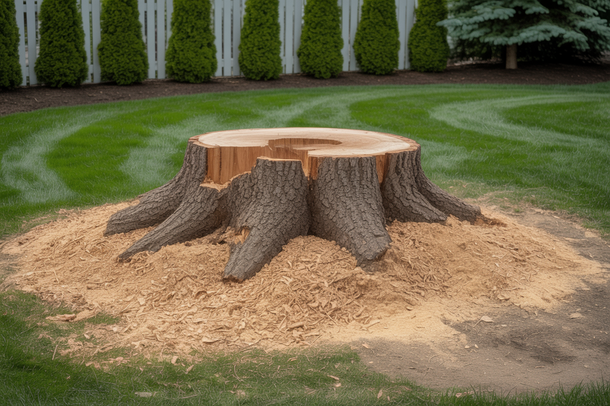 Stump Grinding Complete