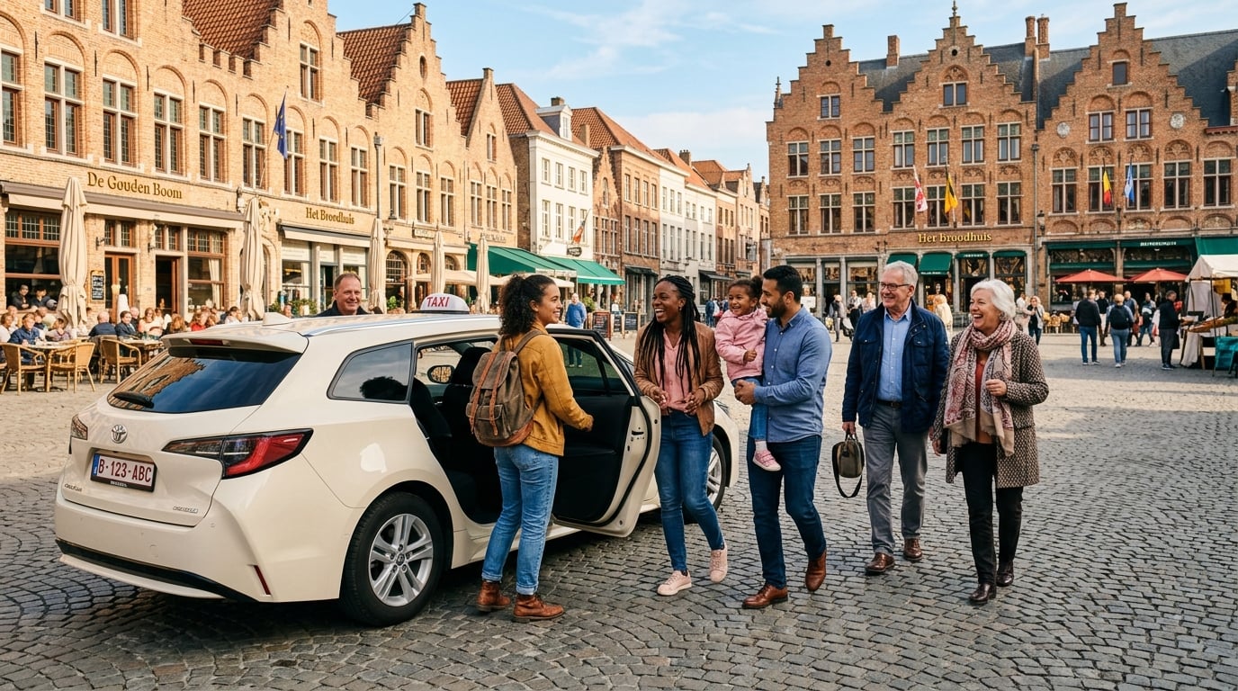 Van A naar B bij Hasselt Taxi in Hasselt en Limburg
