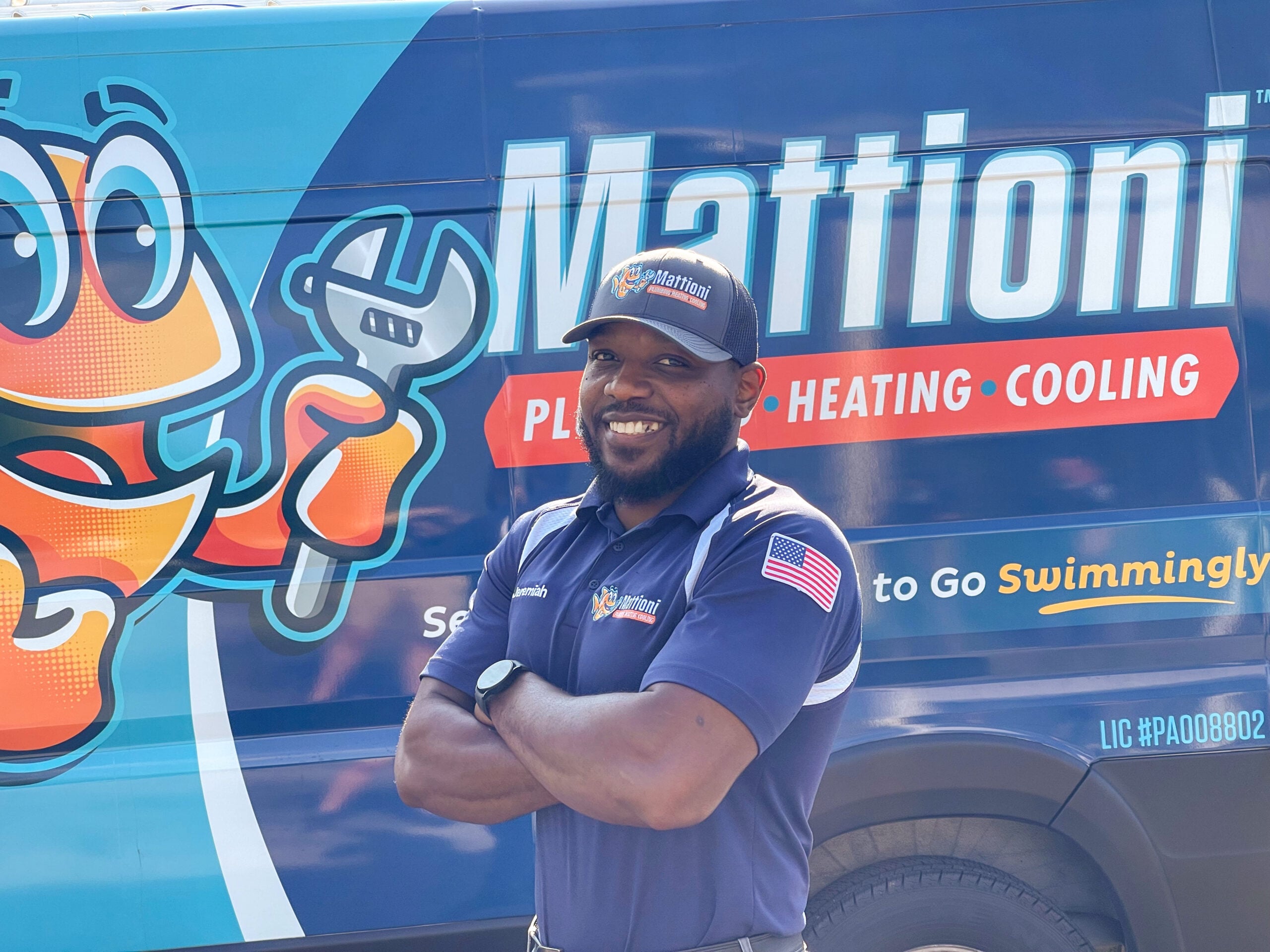 ECO HVAC professional technician ready to serve