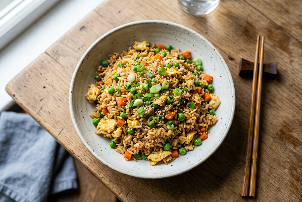 Student-Friendly Egg Fried Rice