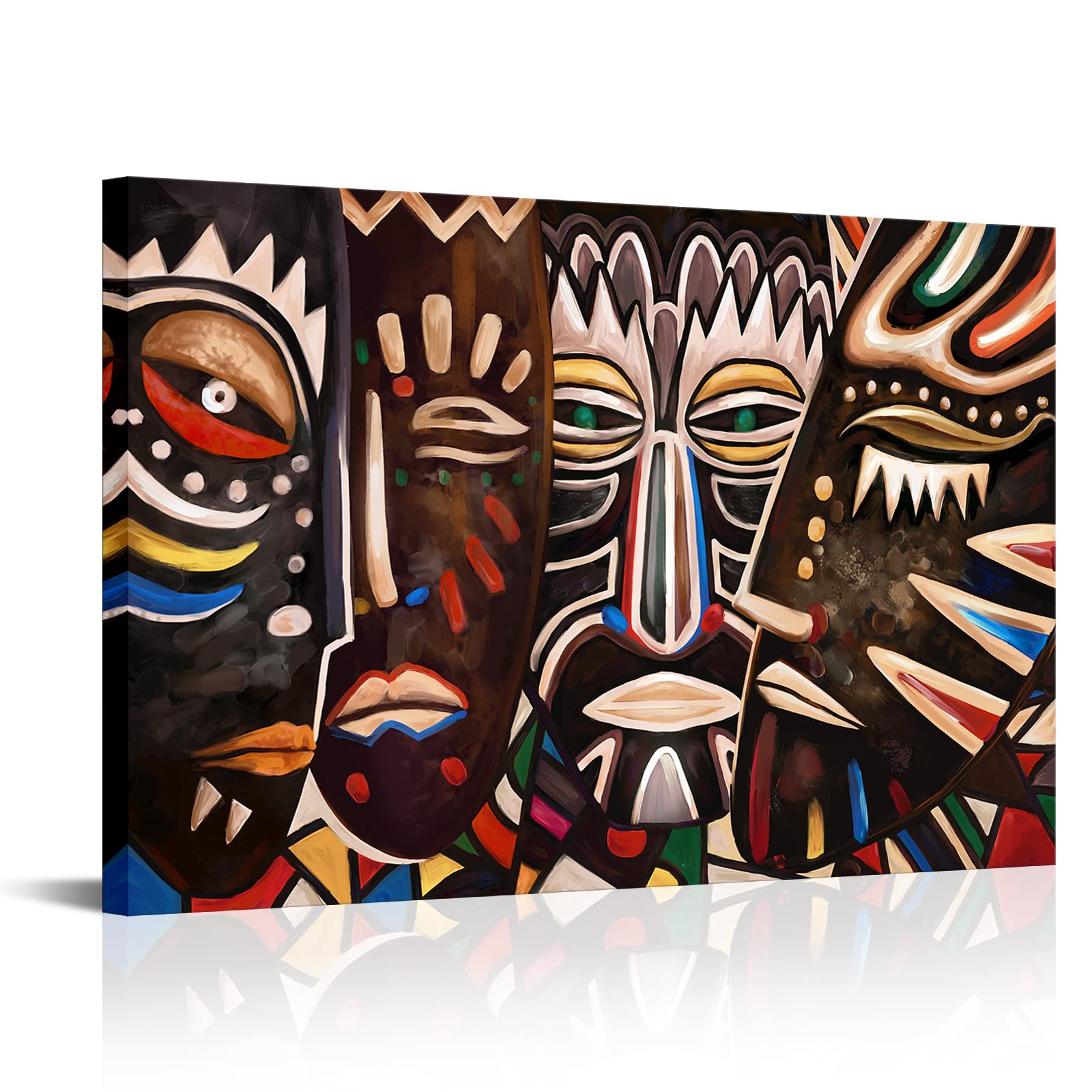 African Mask Wall Art