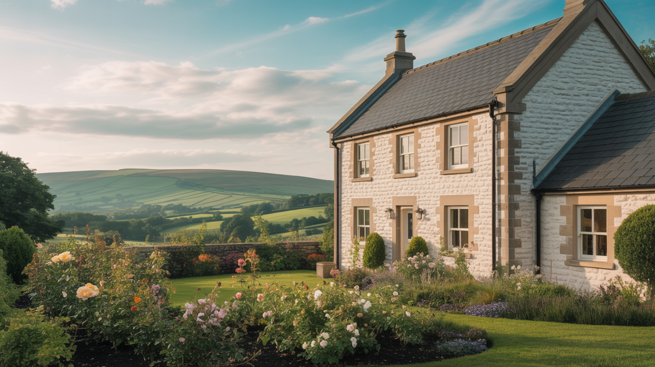 Beautiful clean Lancashire cottage with Ribble Valley hills