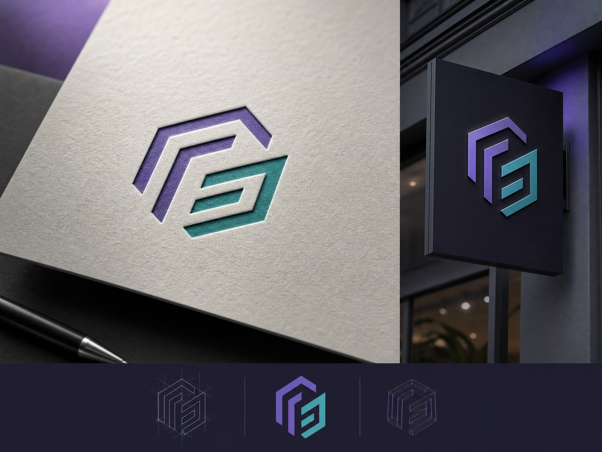Logo Mockup Paketi