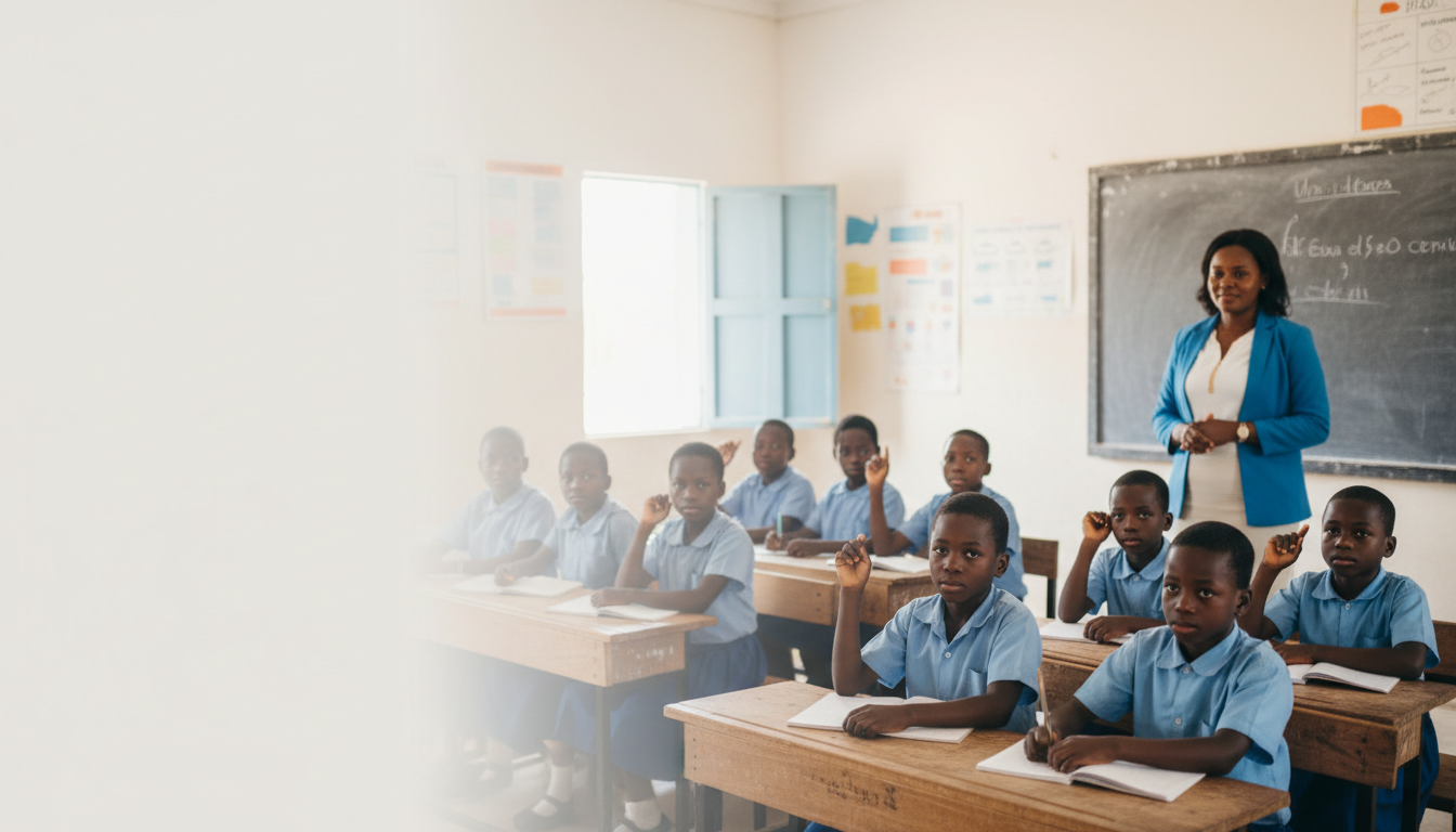 Élèves en classe - ABSE Burkina Faso