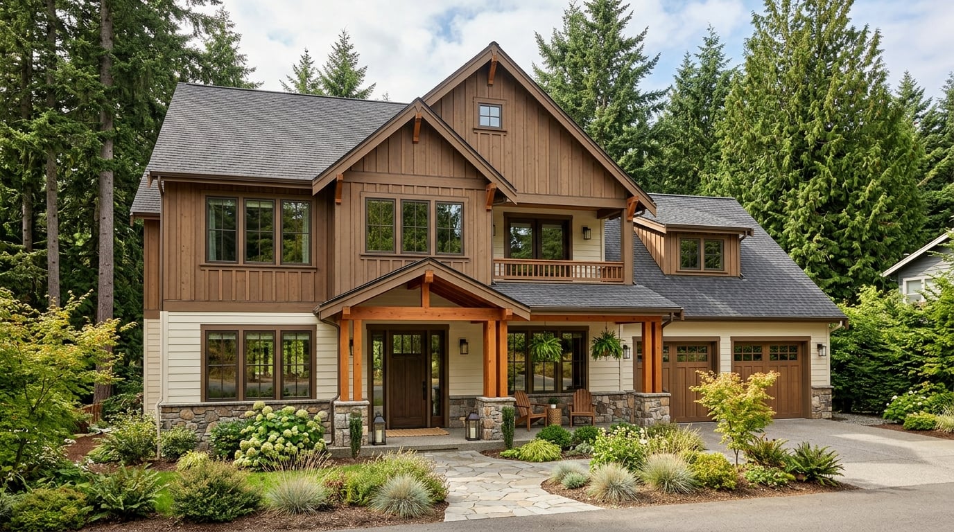 Beautiful craftsman home built by His Builders