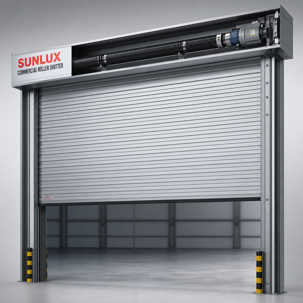 Roller Shutters — Sunlux® Commercial / Industrial Roller Shutter by Blind Solutions®