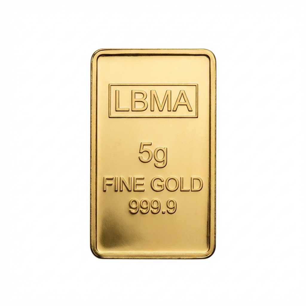 LBMA Good Delivery 5 Gram Gold Bar