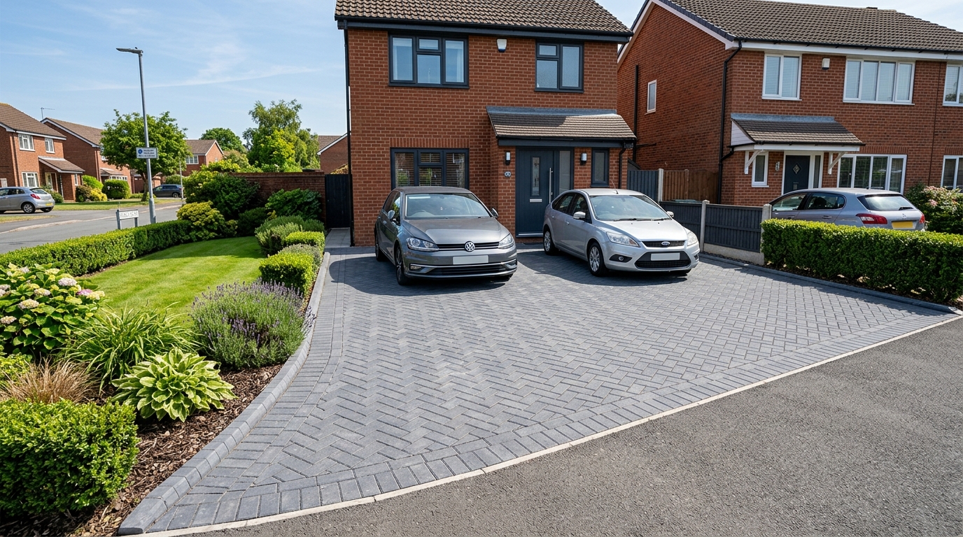 Block Paving example 2 — Crown Crest Roofing & Building Solutions
