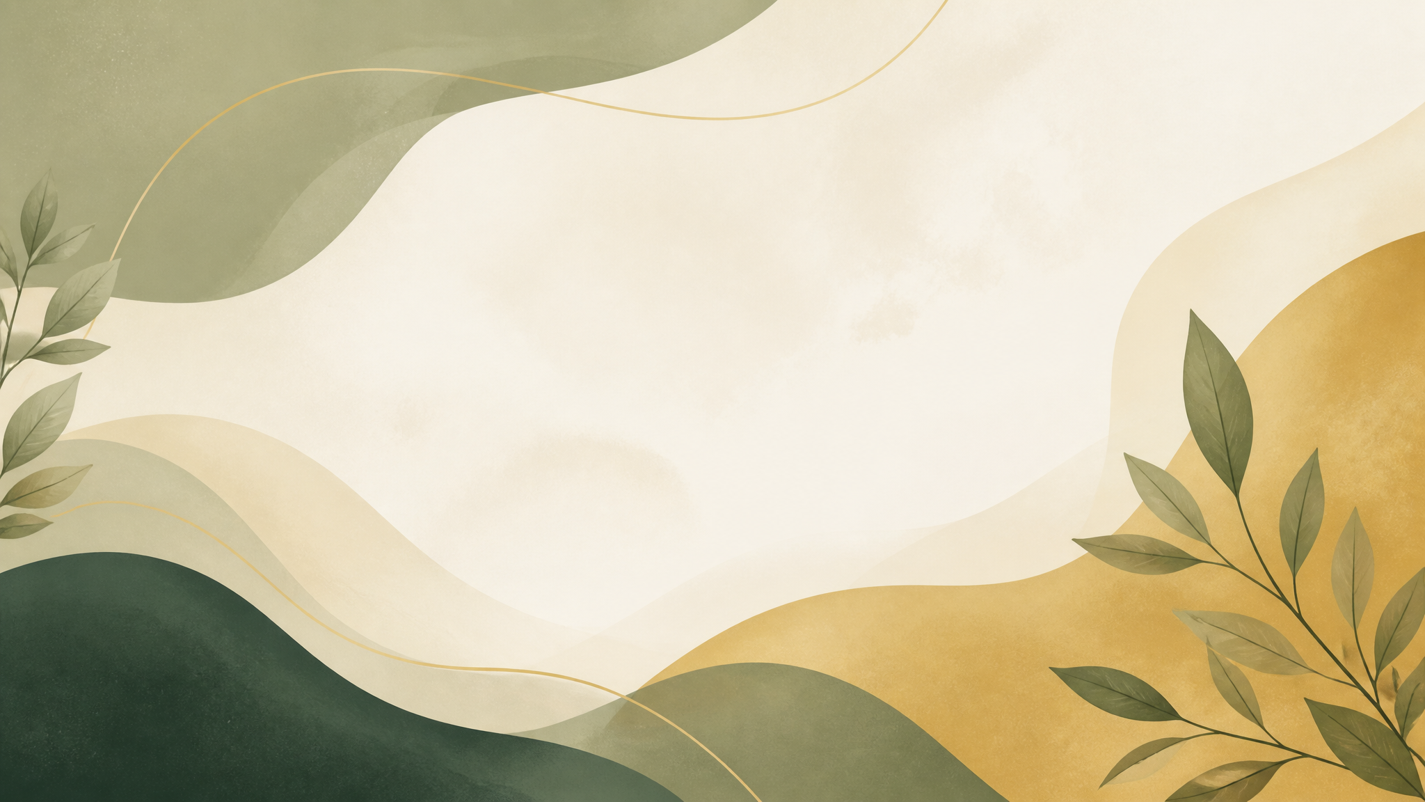 Warm abstract flowing organic shapes