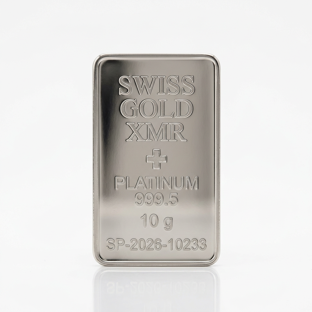 10g Platinum Bar Valcambi
