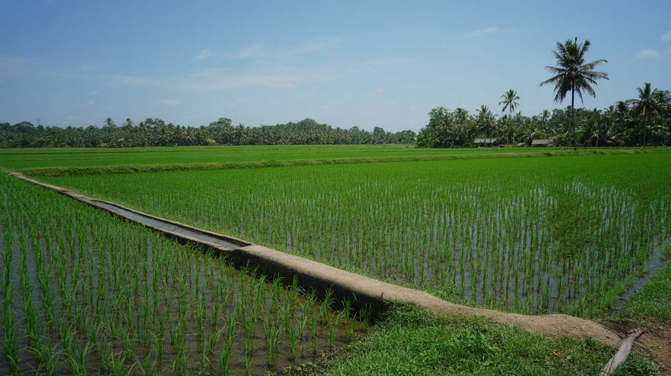 අනුරාධපුරයේ සාම්ප්‍රදායික වී කුඹුරු