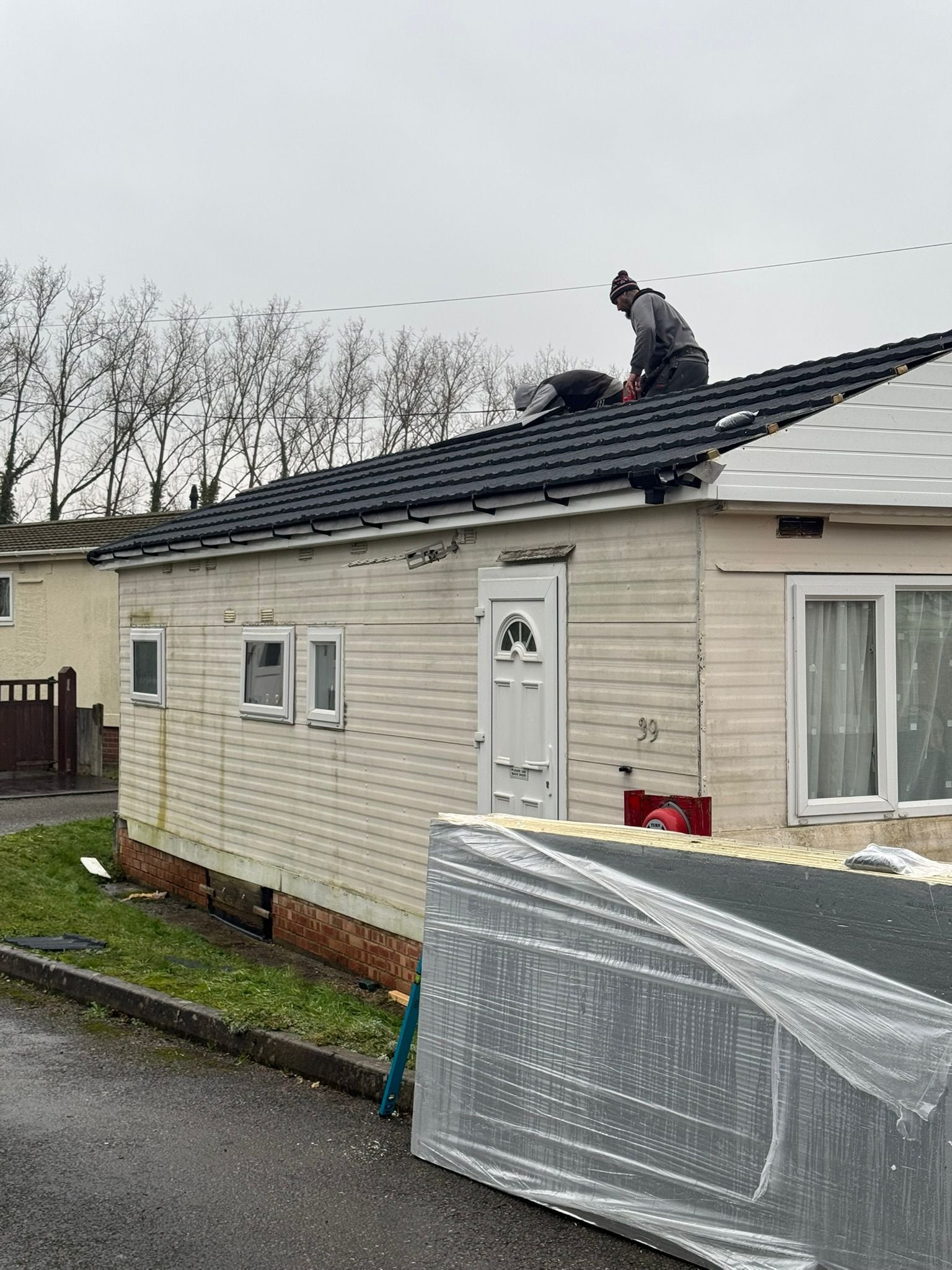 Pegasus Park Homes UK exterior renovation project
