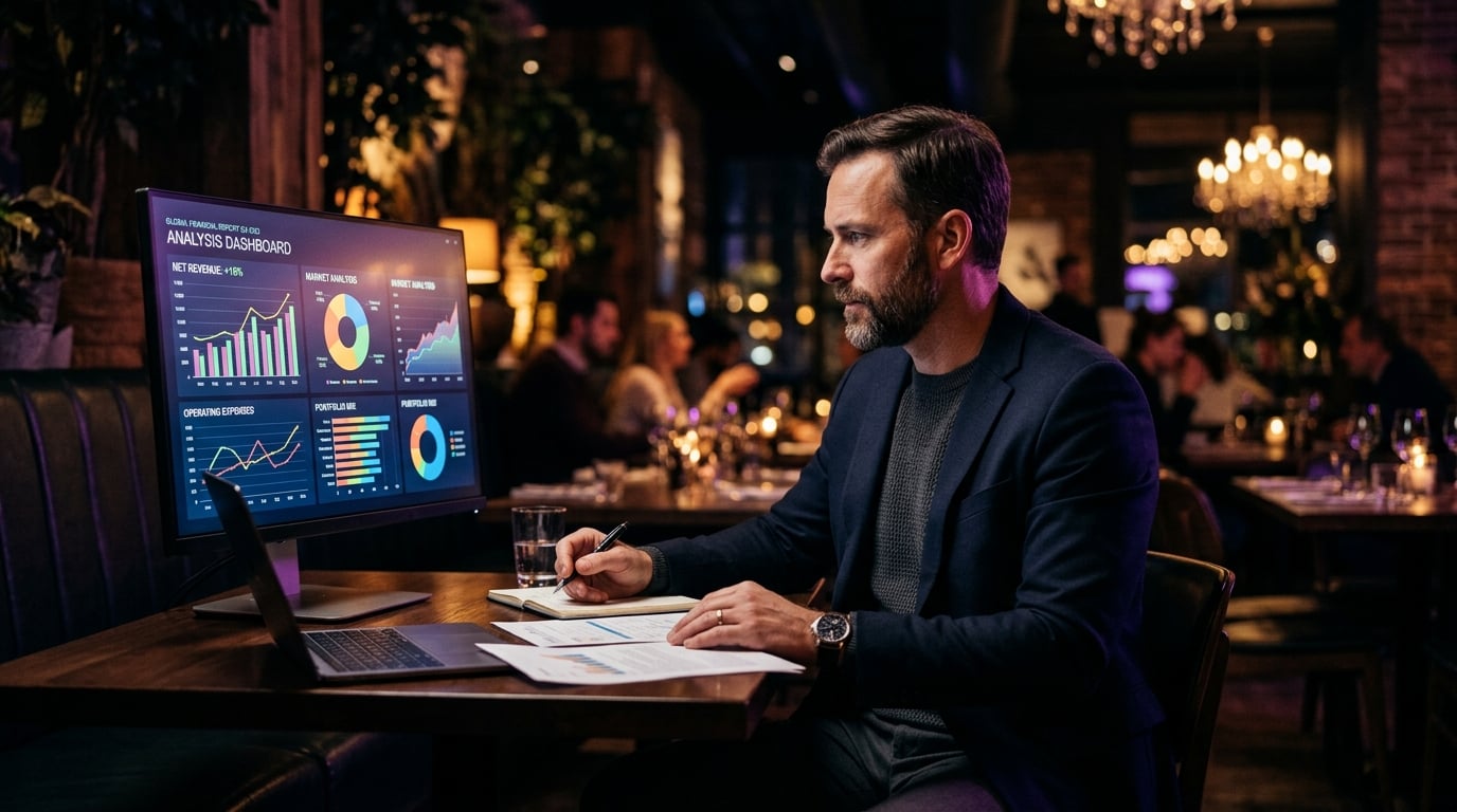 Restoran ve otel verilerini analiz eden maliyet danışmanı