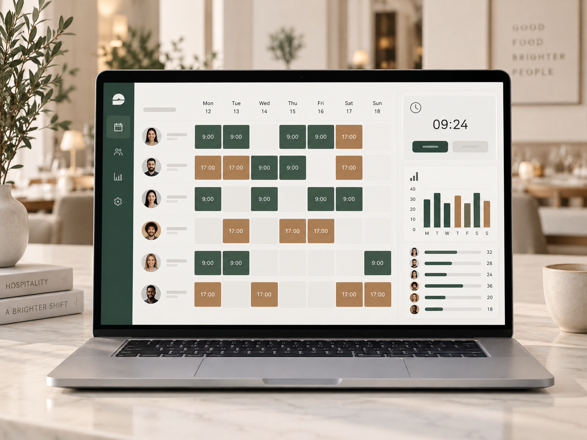 AscensIQ Zeiterfassung – Dienstplan & Arbeitszeiterfassung – individuell für Ihren Betrieb | AscensIQ Software für Gastronomie und Hotellerie