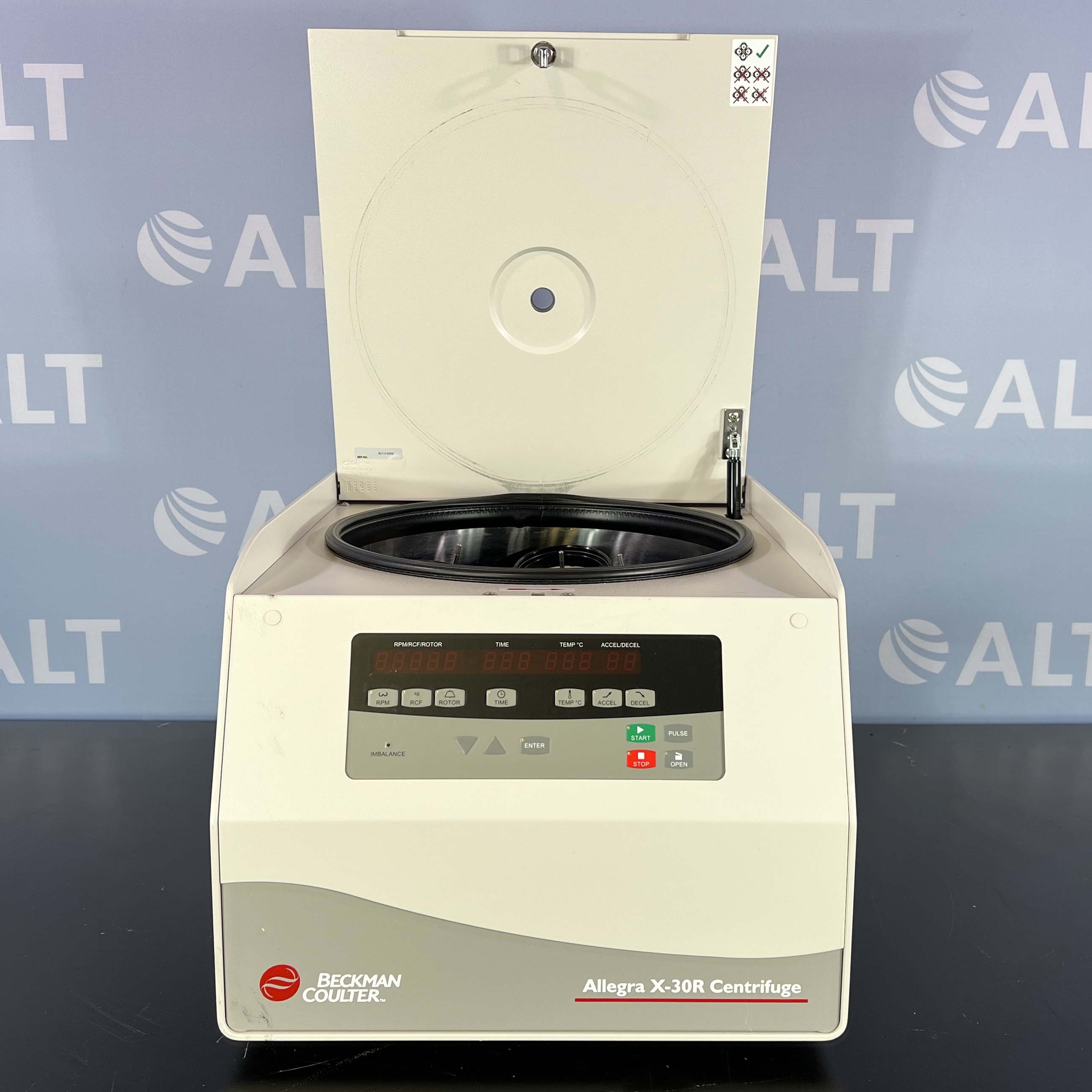 Beckman Coulter Allegra X-30R Benchtop Centrifuge