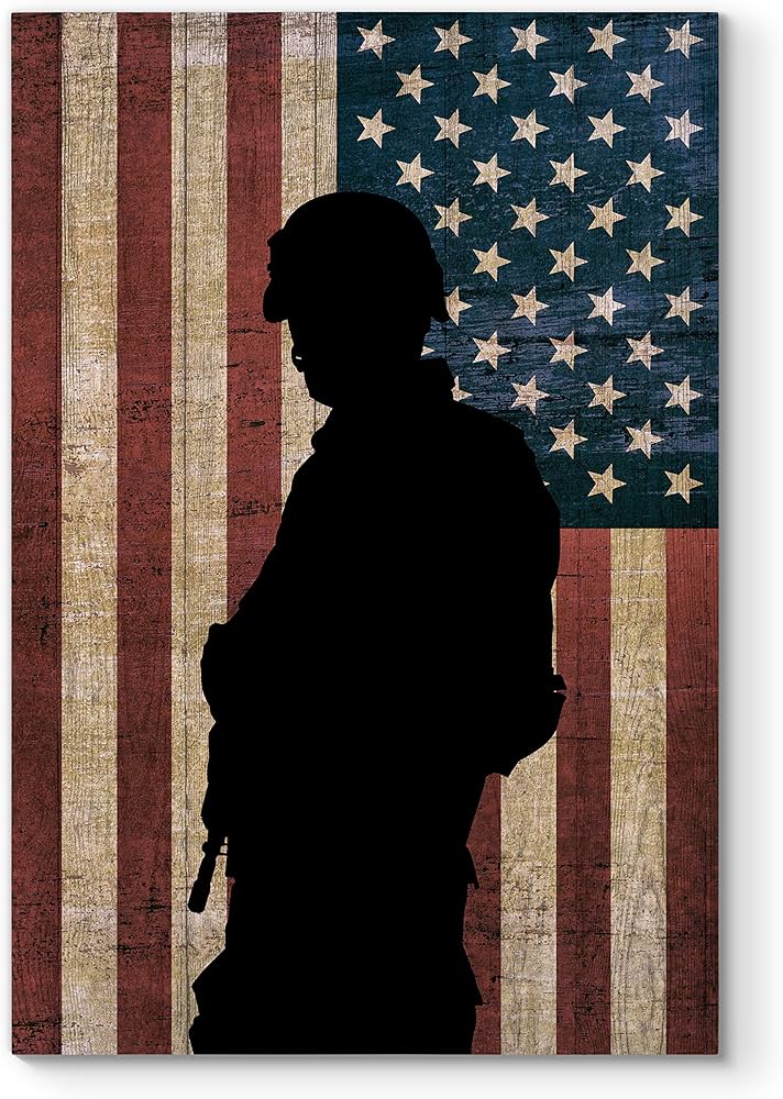 Veteran silhouette