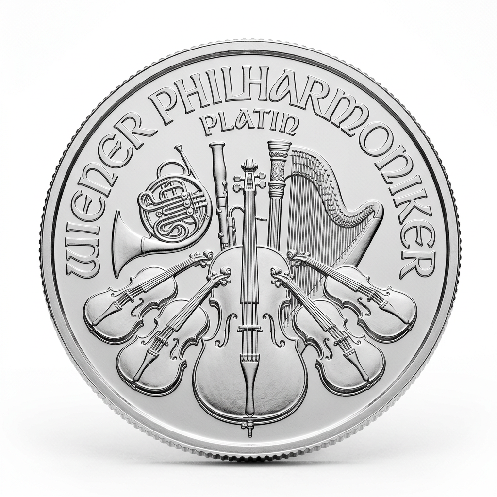 Austrian Mint 1 oz Philharmonic 2026 Platinum Coin