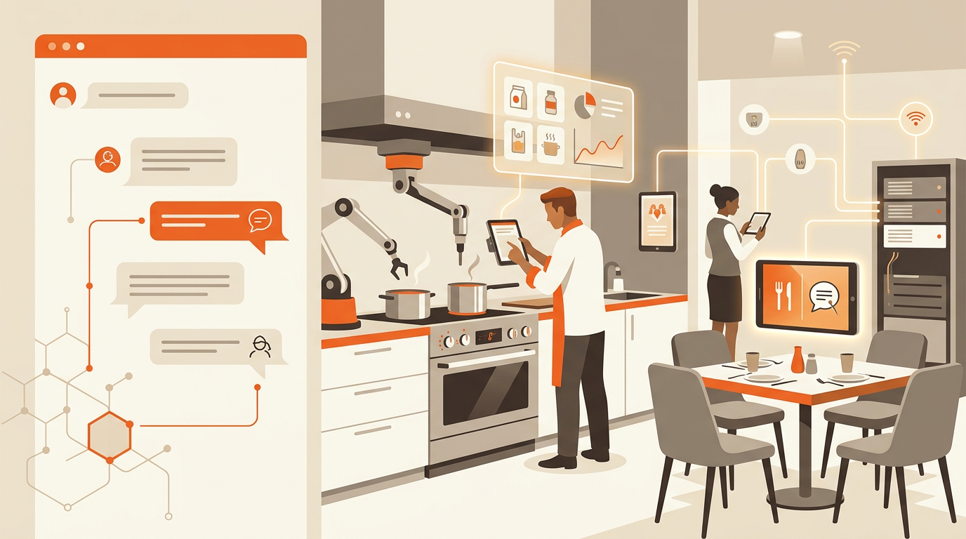 Intelligenza artificiale nel ristorante: cosa fa davvero (e cosa no)